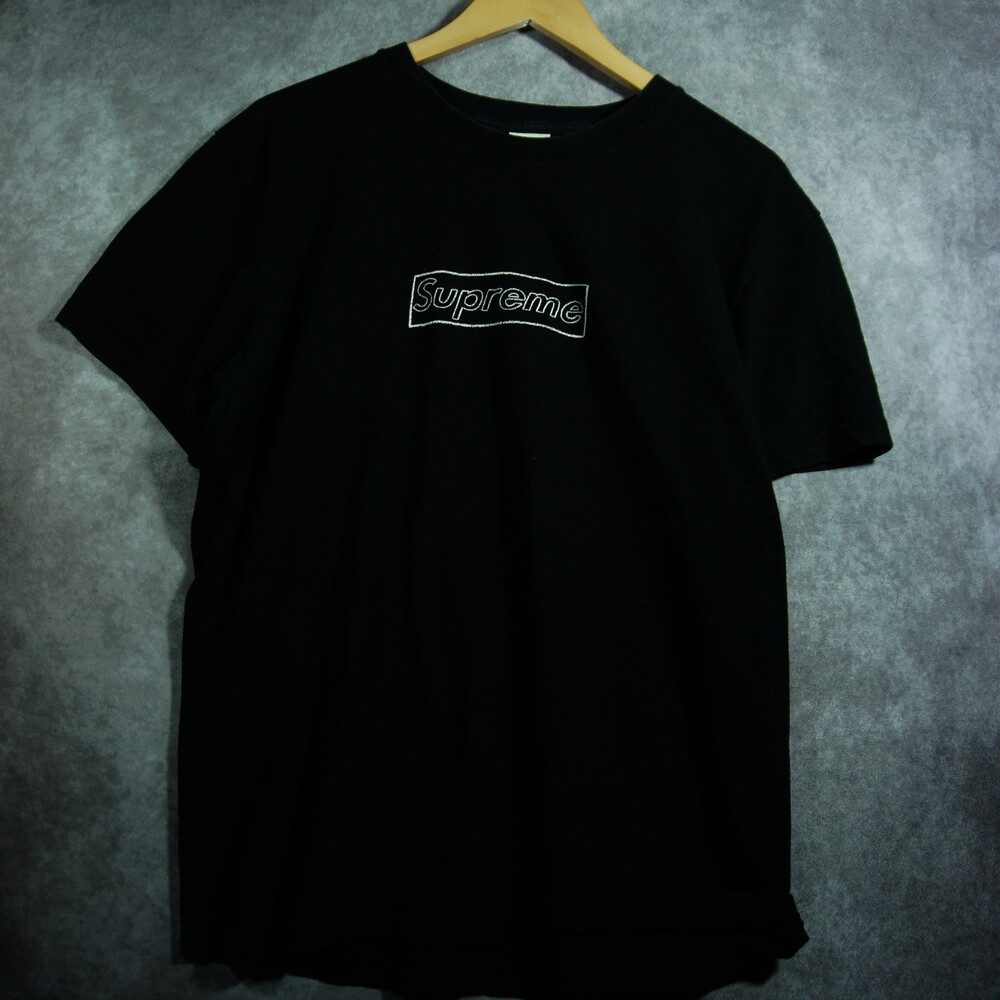 Supreme Kaws Chalk Logo Tee